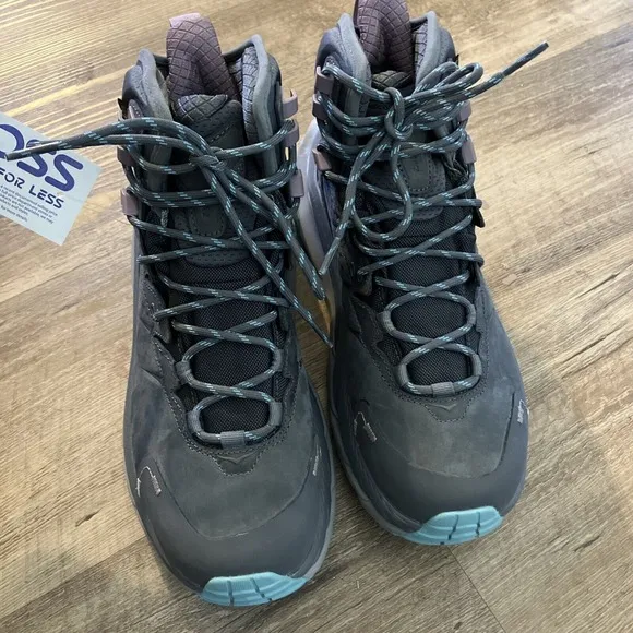 Hoka One One KAHA 2 GTX 11221 Gore-Tex Mid Vibram Hiking Boots Shoes 7.5B