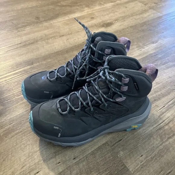 Hoka One One KAHA 2 GTX 11221 Gore-Tex Mid Vibram Hiking Boots Shoes 7.5B