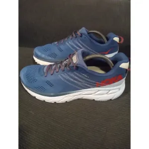 Hoka One One Mens Clifton 6 1102872 EBPA Blue Running Shoes Sneakers Size 10