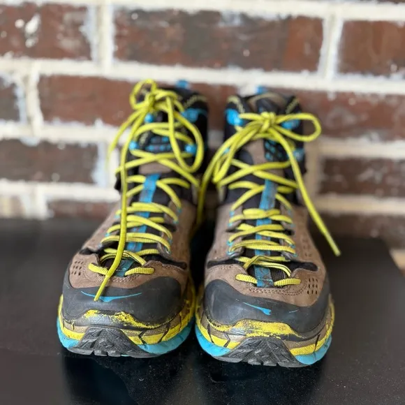 hoka Tor Ultra Hi Waterproof Hiking Boots Men's Size 8.5