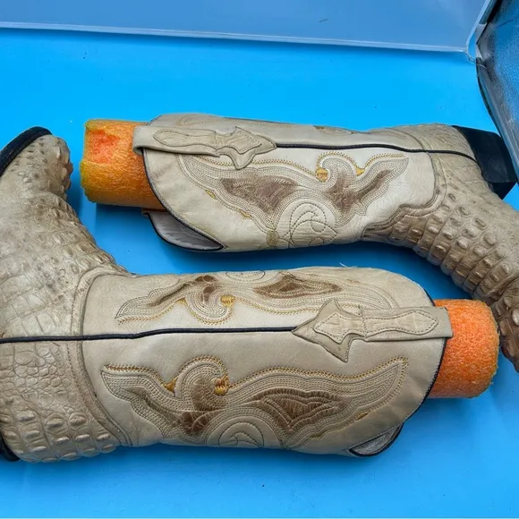 Holster men 6 exotic Mexican cowboy boots