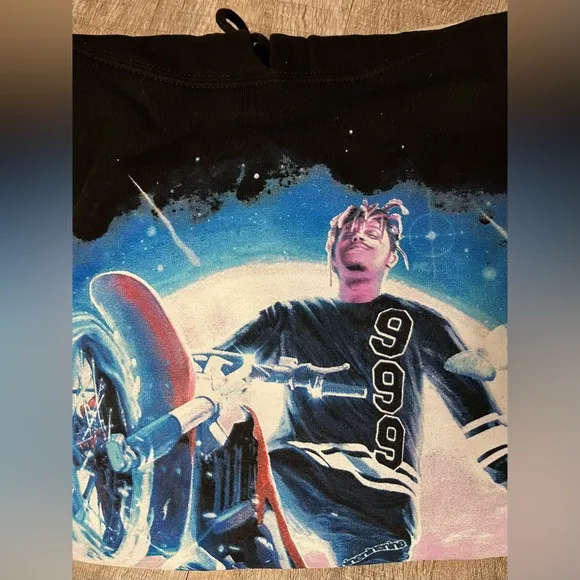 Hoodie Juice Wrld Black Moon 999 club XL *READ*