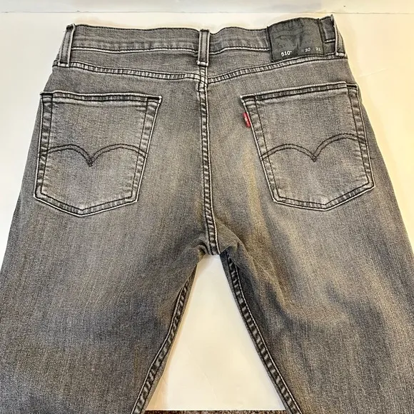🌟HP🌟Levi’s 510 Skinny Gray Denim Jeans 30 x 32 Sustainably Made