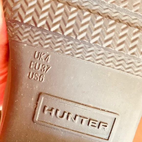Hunter Black Quilted Tall Boots