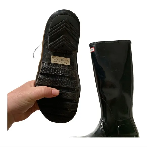 Hunter Black Winter and Rain Boots