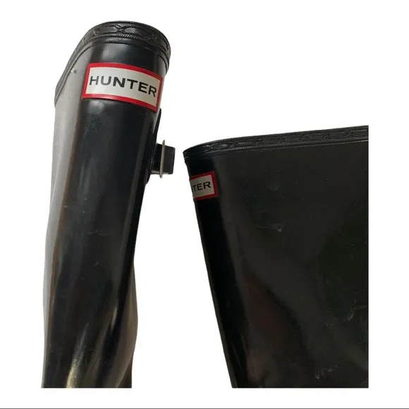 Hunter Black Winter and Rain Boots