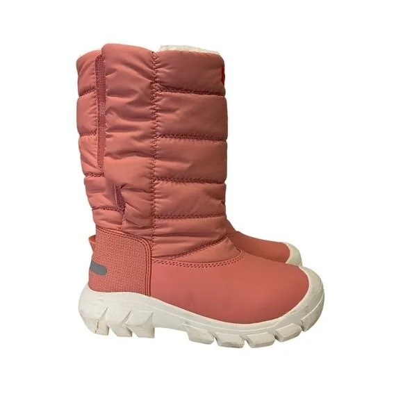 Hunter Kids Girls Intrepid Insulated Tall Vegan Snow Boots Size 1.5 US girls