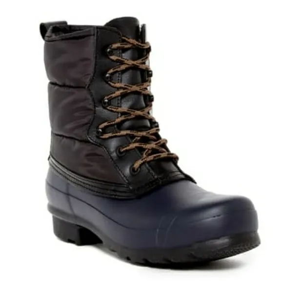 Hunter Original Short Quilted Lace-Up Boots