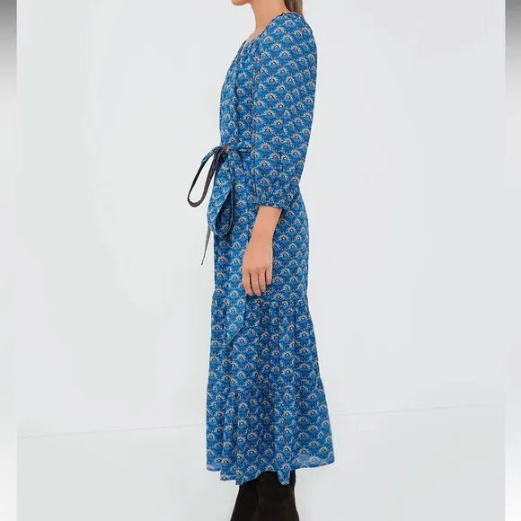 Indigo Peacock Lyles Dress