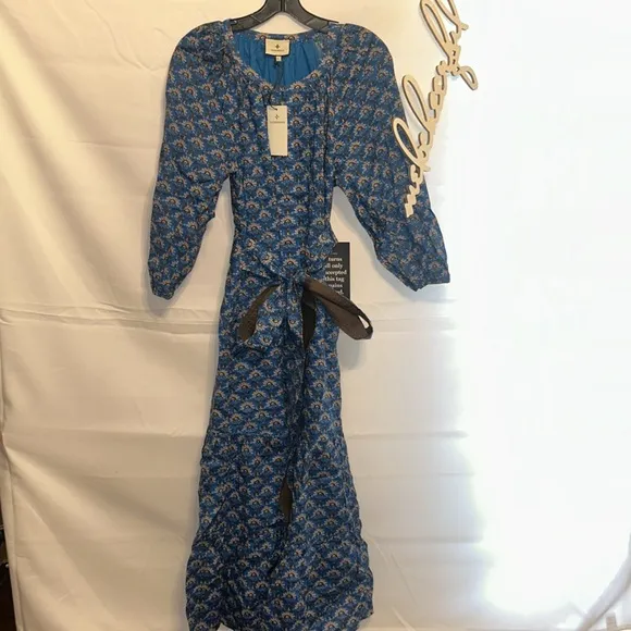 Indigo Peacock Lyles Dress