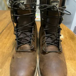 Irish Setter Brown Boots Full-Grain Leather Lace-Up