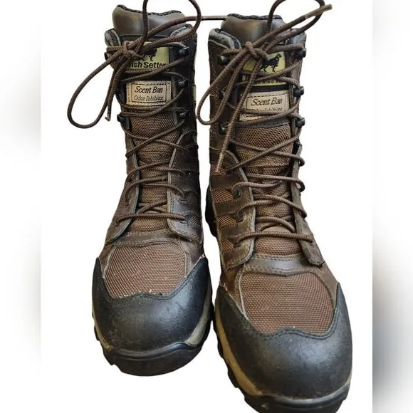 Irish Setter by Red Wing Lady Hawk hunting boots Size 9.5 Ultra Dry waterproof