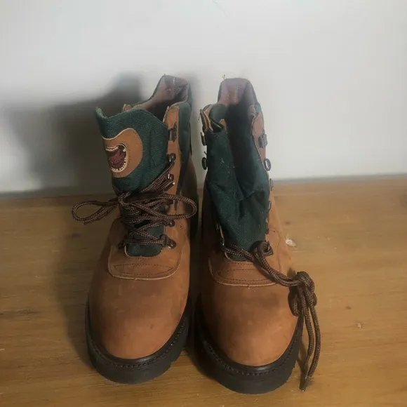 Irish Setter Red Wing brown leather insulated work boots Sz 8D NEW