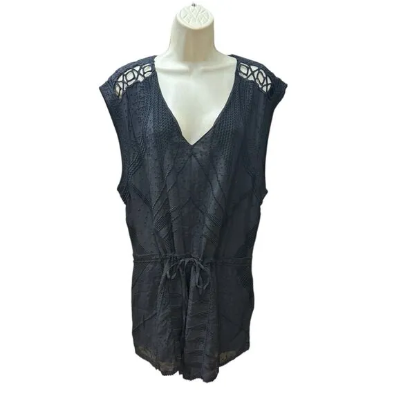 IRO AUSTIN ROMPER - NAVY NWT Size 40/ US 8