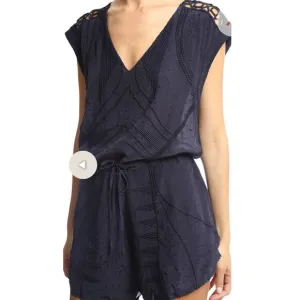 IRO AUSTIN ROMPER - NAVY NWT Size 40/ US 8