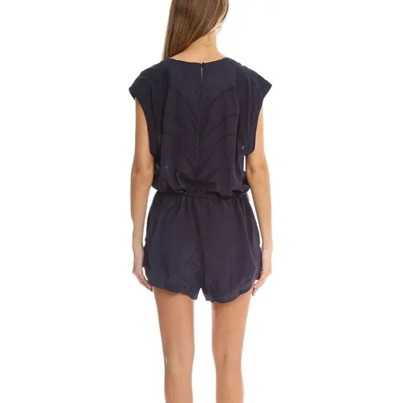 IRO AUSTIN ROMPER - NAVY NWT Size 40/ US 8