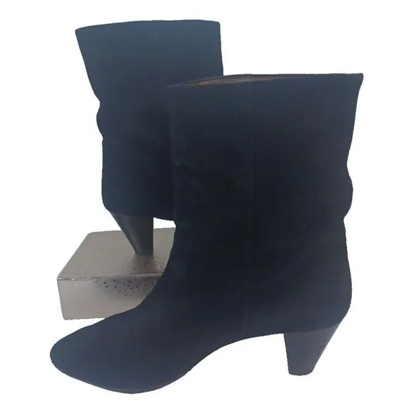 Isabel Marant Etoile Suede Ankle Boots EU 41 Black Rouxa