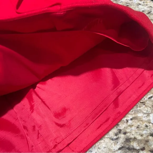 J. CREW Poppy Red RUFFLE MINI SKIRT IN DOUBLE-SERGE WOOL A-Line 4