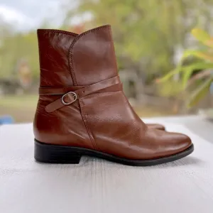 J. Jill Brown Women Leather Boots Size 10