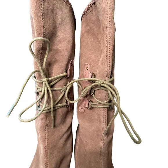 Jambu | Riviera Leather and Suede Clog Boot Size 8.5