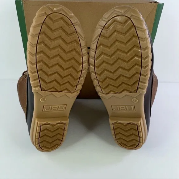 JBU Men's Maine Waterproof Duck Boot  Tan / Brown Shoes