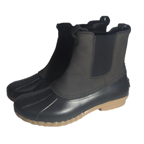 JBU NWT Milton Waterproof Men's 10 duck boot rubber suede chelsea