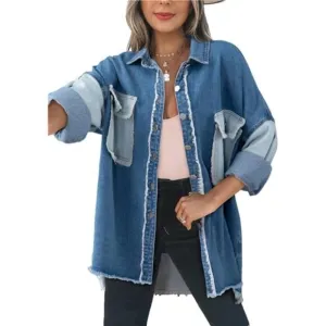 Jean Jacket Women Blue