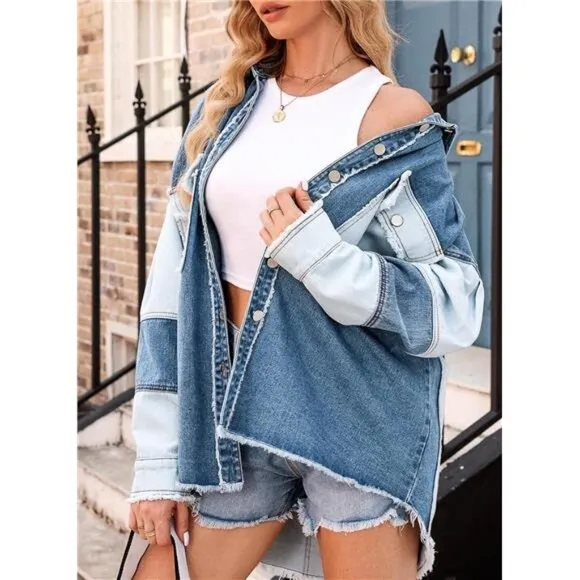 Jean Jacket Women Blue