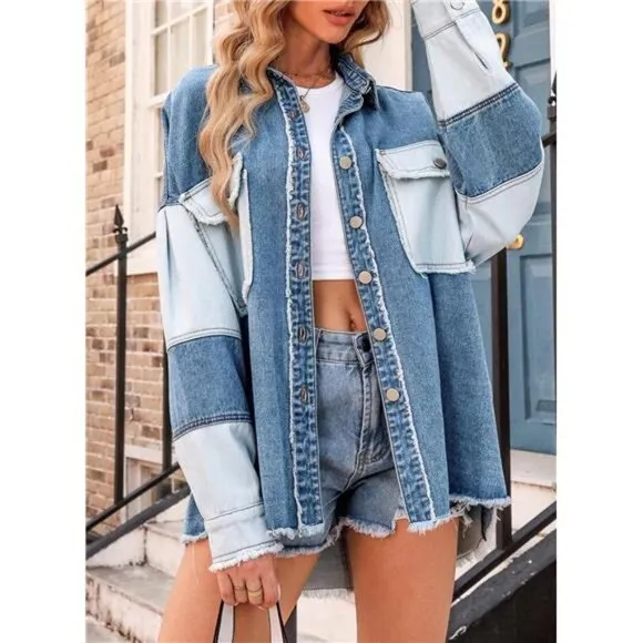 Jean Jacket Women Blue