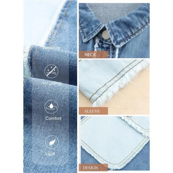 Jean Jacket Women Blue