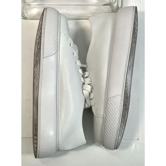 Jeffrey Campbell PLAY Womens Solid White Platform Sneaker Size 9.5 Nordstrom
