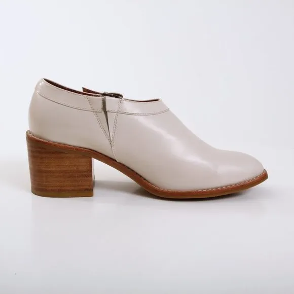 Jeffrey Campbell Warren Ankle Boots in Beige Women Size 8.5