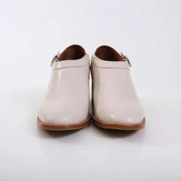 Jeffrey Campbell Warren Ankle Boots in Beige Women Size 8.5
