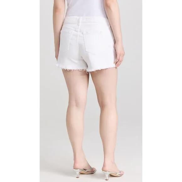 Joe's Jeans Ozzie Shorts Size 32 White Cotton Stretch Staple Casual Vacation