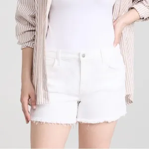 Joe's Jeans Ozzie Shorts Size 32 White Cotton Stretch Staple Casual Vacation