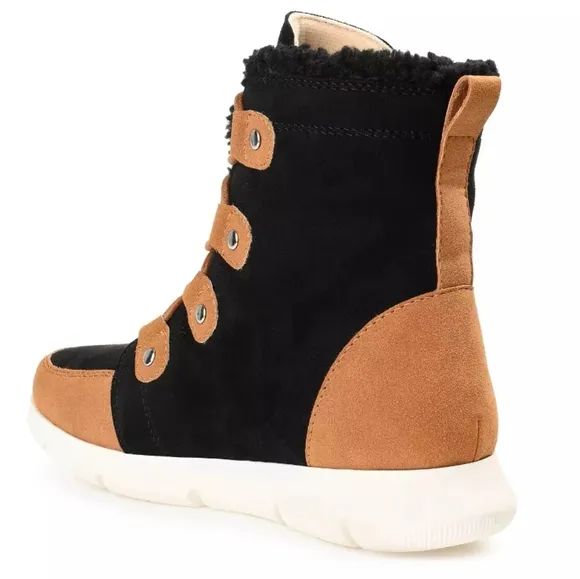 Journee Collection Women's Laynee Tru Comfort Foam Winter Boots Size 12 (Black)