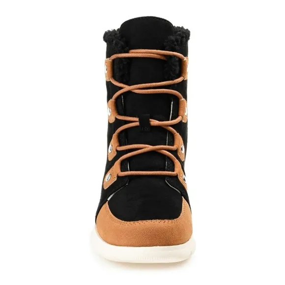 Journee Collection Women's Laynee Tru Comfort Foam Winter Boots Size 12 (Black)