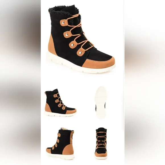 Journee Collection Women's Laynee Tru Comfort Foam Winter Boots Size 12 (Black)