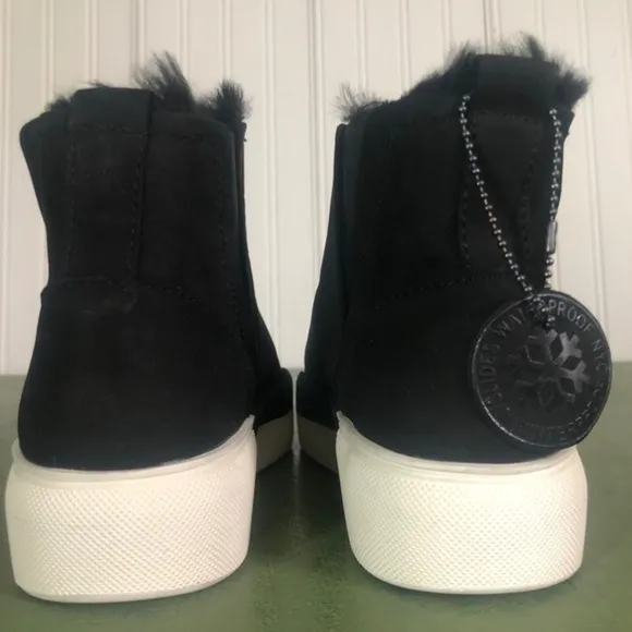 J/Slides NYC NWT W’Proof Fleece Lined Nubuck Boots