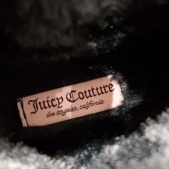 Juicy Couture Black Boots Rain Winter Snow Klash SHOES Women's WOMAN'S Size 7
