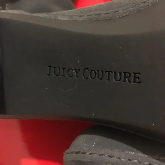 Juicy Couture Grey Suede, faux fur lined boots. Luxurious🔥👢 size 7 NWOT