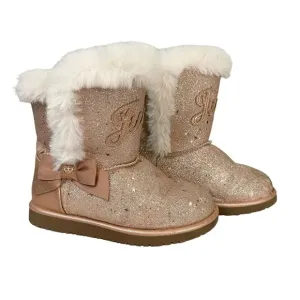 Juicy Couture Toddler Girls Sparkly Faux Fur LIL WINDSOR Boots Size 12M