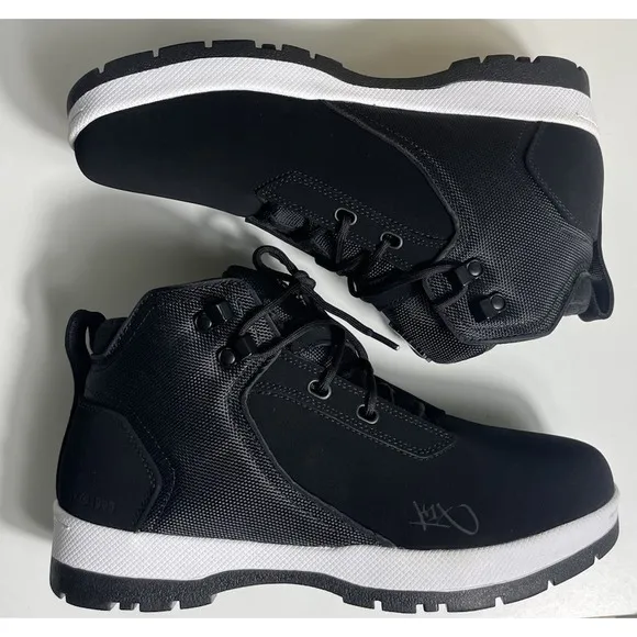 K1X Play Hard H1ke Territory Superior Boots Winter Shoes Men Size 9 Black NEW