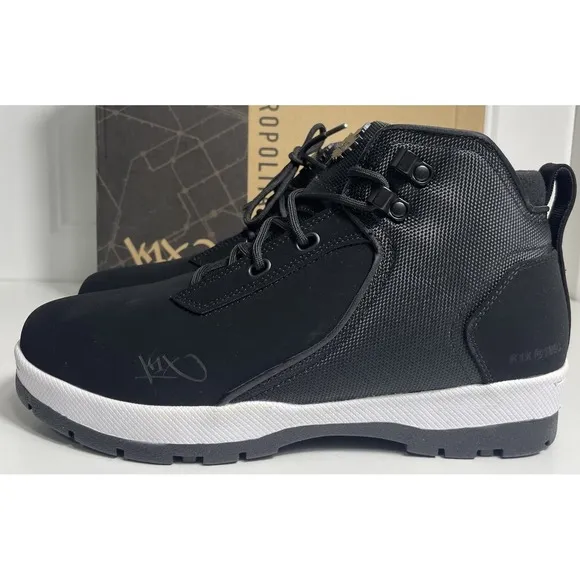 K1X Play Hard H1ke Territory Superior Boots Winter Shoes Men Size 9 Black NEW