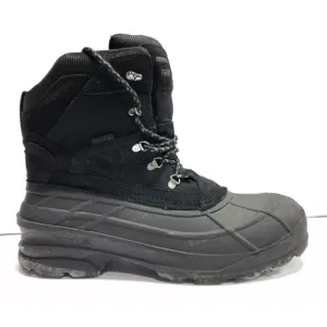 Kamik Men’s Fargo, Black Winter Boots, Size 14 M.