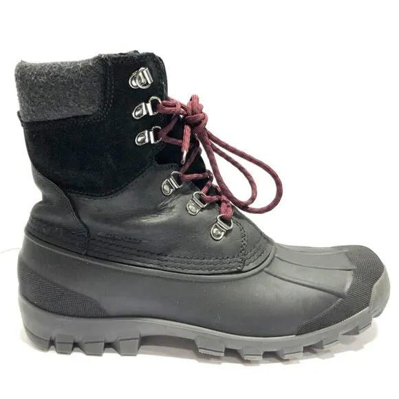 Kamik Men's Hudson 5 Waterproof Winter Boots Black, Size 10 M