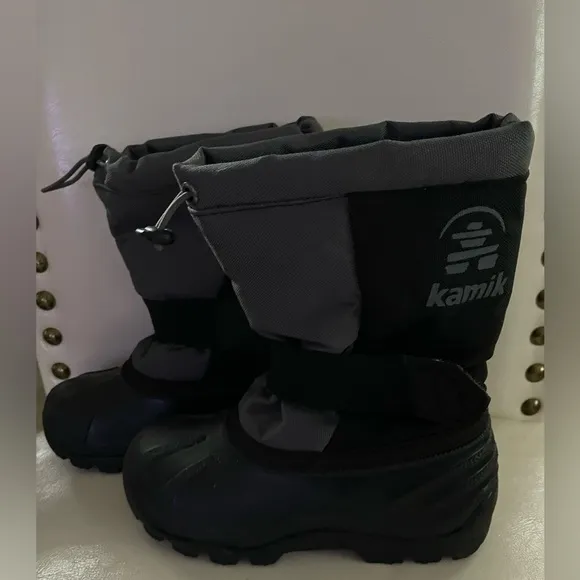 Kamik Winter Snow Boots Toddler Size 11 Black