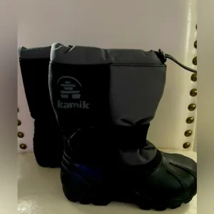 Kamik Winter Snow Boots Toddler Size 11 Black