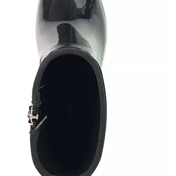 Kate Spade Stylish Black Ankle Rain Boots