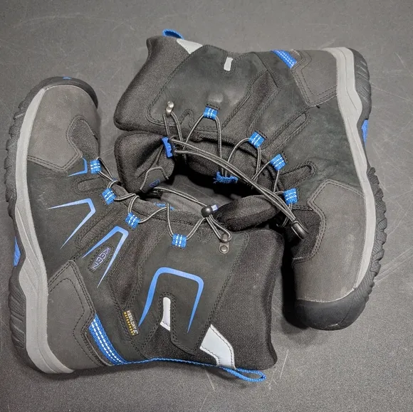 Keen Black and Blue Winter Boots Size 5